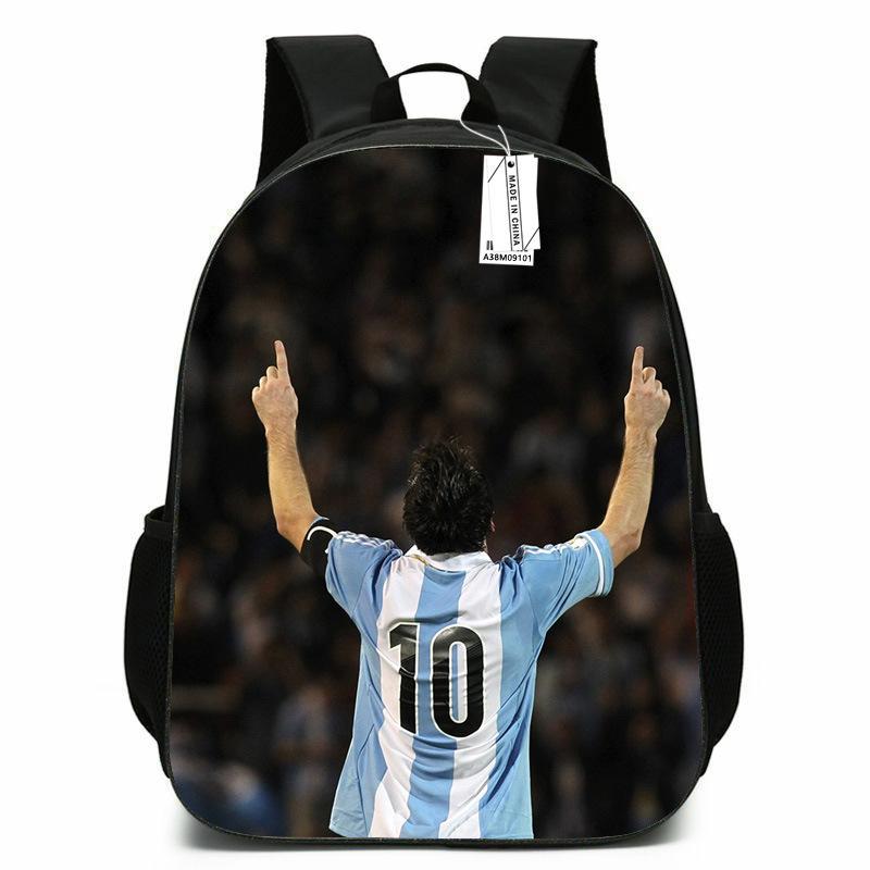 Digital Printing Football Peripheral Schoolbag Cartoon Backpack Primary School Student Animation Cartoon Backpack