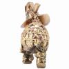 Gold Golden Elephant Figurine Resin Wealth Elephant Sculpture  Office Decor