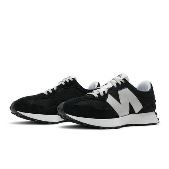 

New Balance 327 Черный Металлик Серебристый Мужские MS327MM1 EU 44.5 металлик серебряный/чёрный