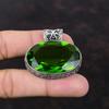 Ciondolo peridoto sfaccettato Ciondolo di design di gioielli fatti a mano Ciondolo in argento sterling 925 Ciondolo in pietra preziosa peridoto Gioielli Ciondolo vintage Regalo per lei