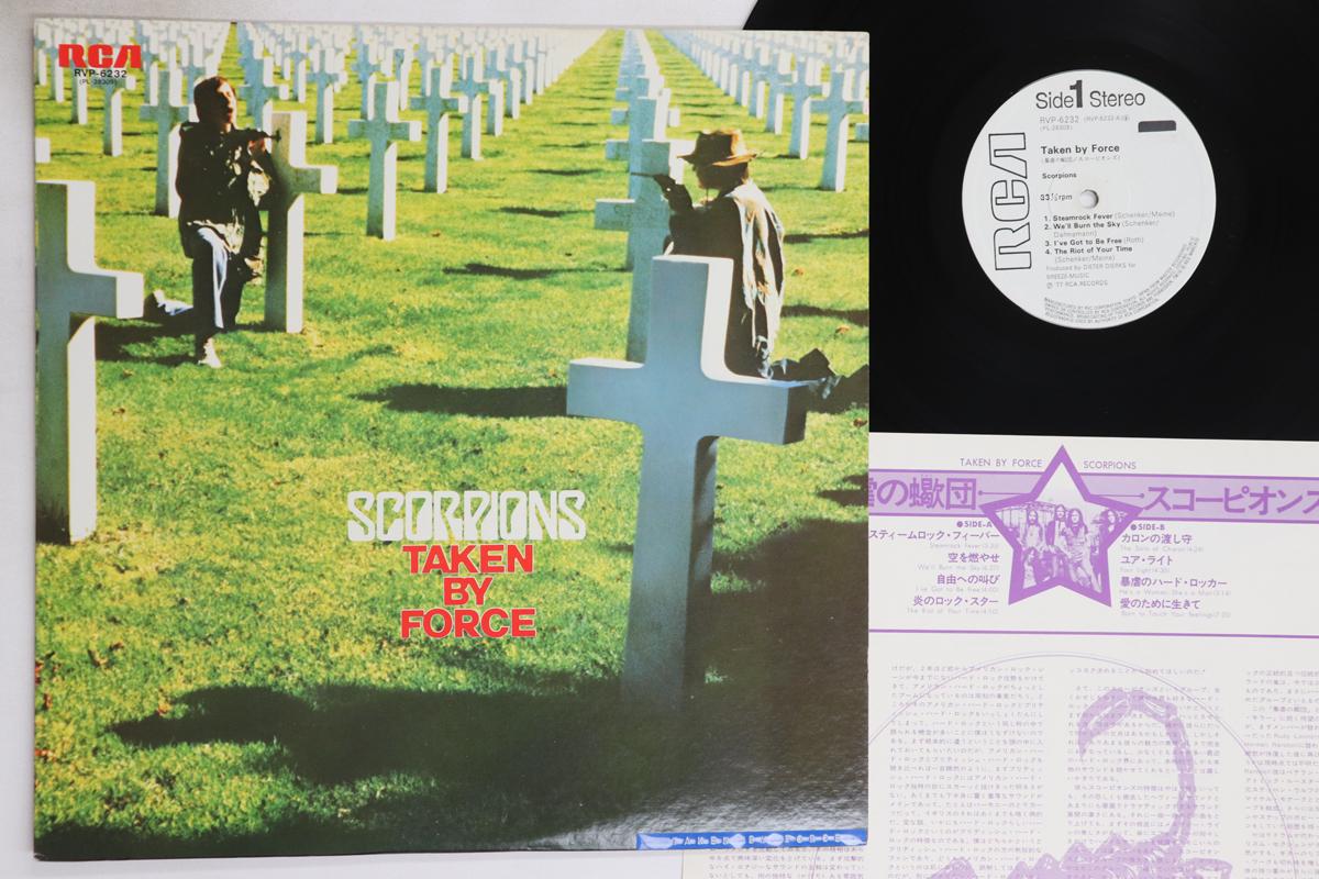 

LP Record SCORPIONS - Taken By Force RVP6232PROMO RCA 1978 Japan Metal Used