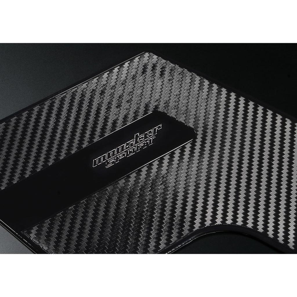 MONSTER SPORT Seatbelt Protector for Suzuki Swift Sport [ZC33S] / Swift [ZC83S, etc.] (2-pack) - Scratch Prevention, Interior Protection, Made in Japa