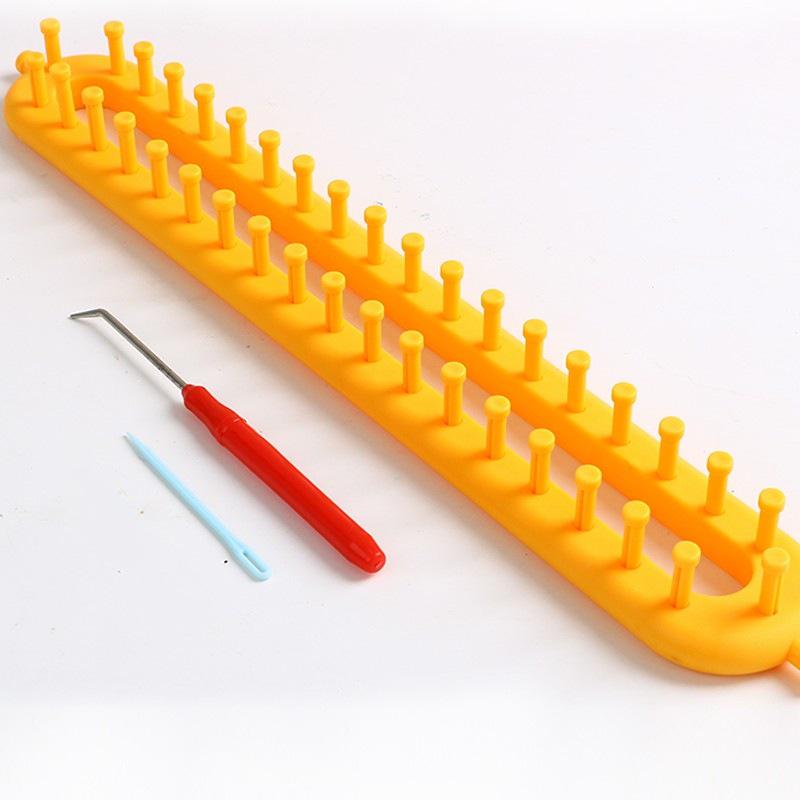 DIY Knitting Machine: Handmade Scarf & Sweater Kit for Lazy Crafters