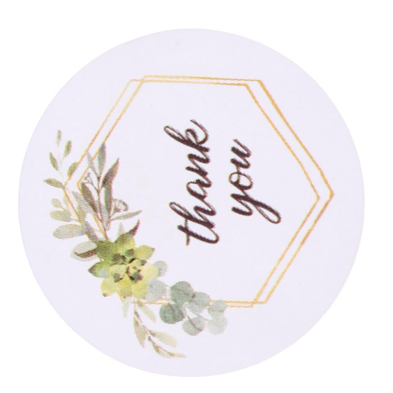 500Pcs/Roll Thank You Stickers For Seal Label Sealing Decoration Sticker