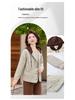 2025 Women's Slim Fit Padded Jacket with Hood - Fashionable for Middle-Aged and Elderly, Loose Top Sweatshirt for Moms