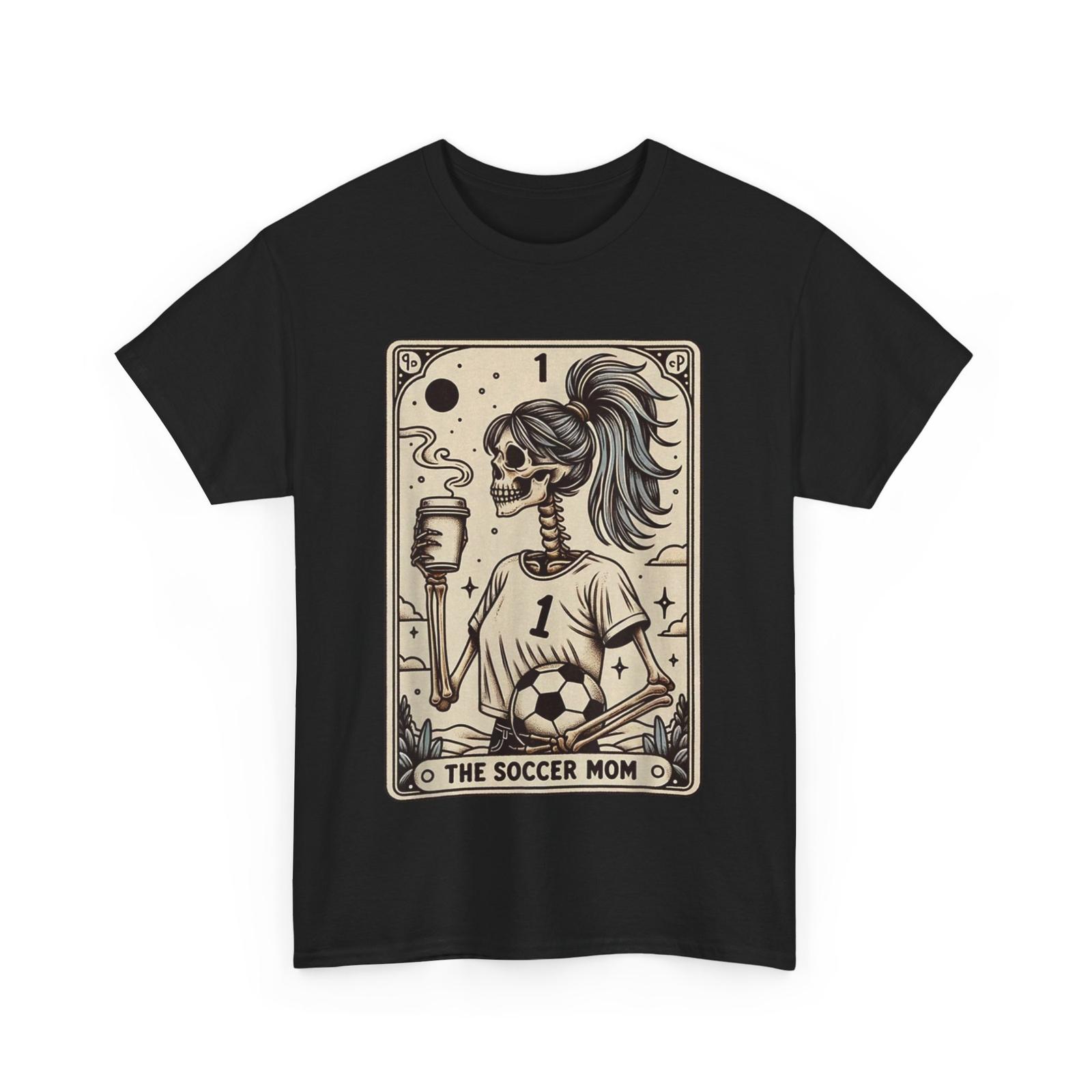 Soccer Mom Tarot Card Vintage Halloween Soccer Mama T-shirt XL