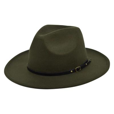 Chapéu de jazz, cartola, acessórios de 3 rebites, cartola de cor sólida, chapéu largo de lã masculino e feminino, retrô grande