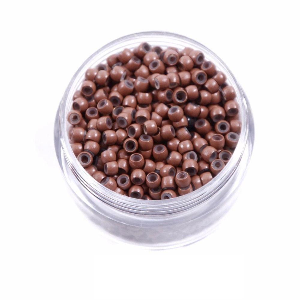 1000 Pcs Micro Beads Silicone Nano Rings Hair Rings Lined Hair Beads  Salon