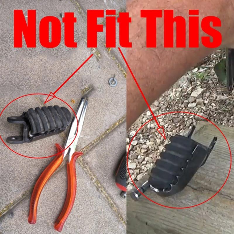 Stylish Foot Pegs Universal Fit Foot Pegs Reliable Support Simple Installs for Motorcycle Riders for KX450F 2019-2021