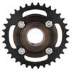 Electric Tricycle Chainring 420 34T Chain Sprocket Toothless Flywheel for ATV Go?kart