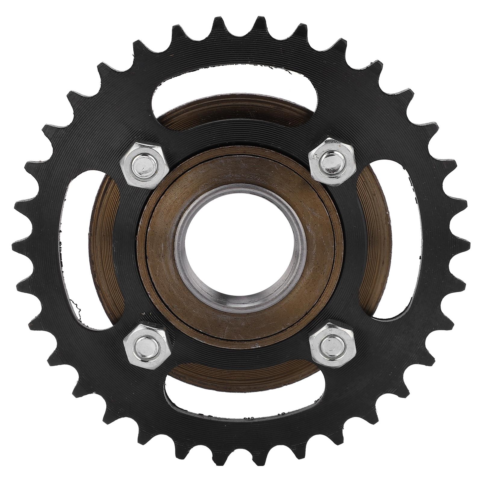 

Electric Tricycle Chainring 420 34T Chain Sprocket Toothless Flywheel for ATV Gokart
