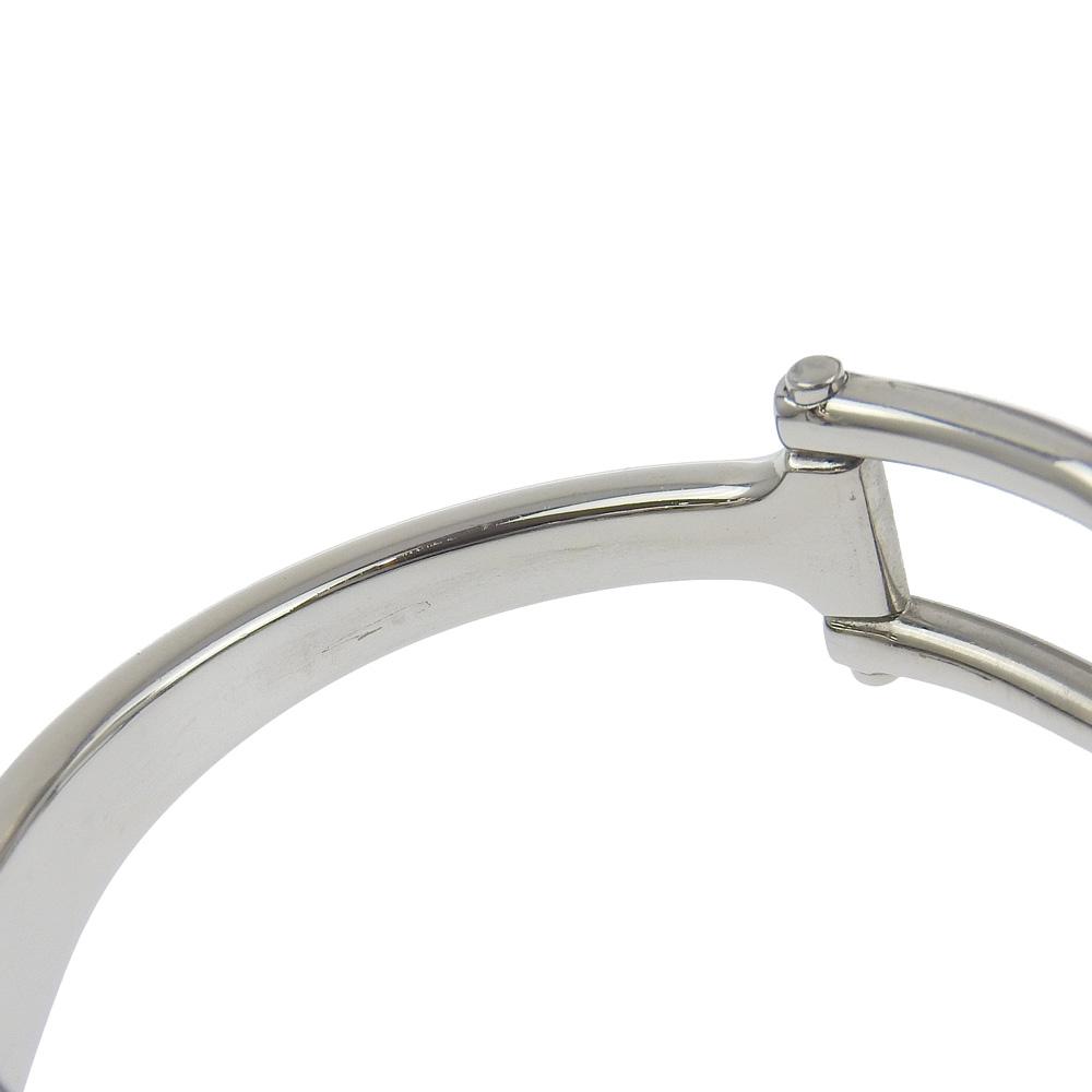 Gucci Watches 1500L grayDial Stainless Steel Quartz Analog Display Women Used