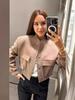 2023 Autumn Women's Fashion Casual Pocket Embellished Single-Breasted Outerwear Jacket