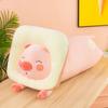 Creative Toast Pig Plush Doll Healing Pink Pig Long Pillow Cushion Girls Holiday Gift Event