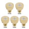 3/16" Low Pressure Brass Fog Misting Nozzles Connectors Cooling Humidifying Garden Water Irrigation
