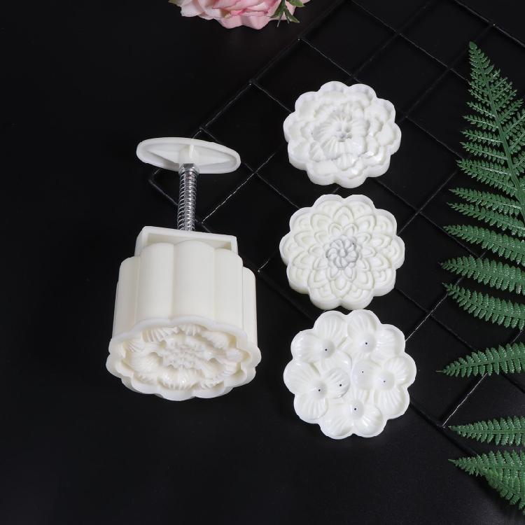 Forma do ciasta księżycowego Festiwal DIY Ręczna prasa Wykrawacze do ciasta księżycowego Gadżety do dekorowania ciast