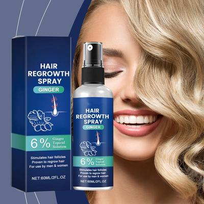 Harici Kullanım İçin Çözüm, 60ml/sprey, Erkeklerde Saç Dökülmesini Durdurur, Doğal Yollarla Saç Büyümesini Hızlandırır, Küçülmüş Folikülleri Yeniden Aktifleştirir