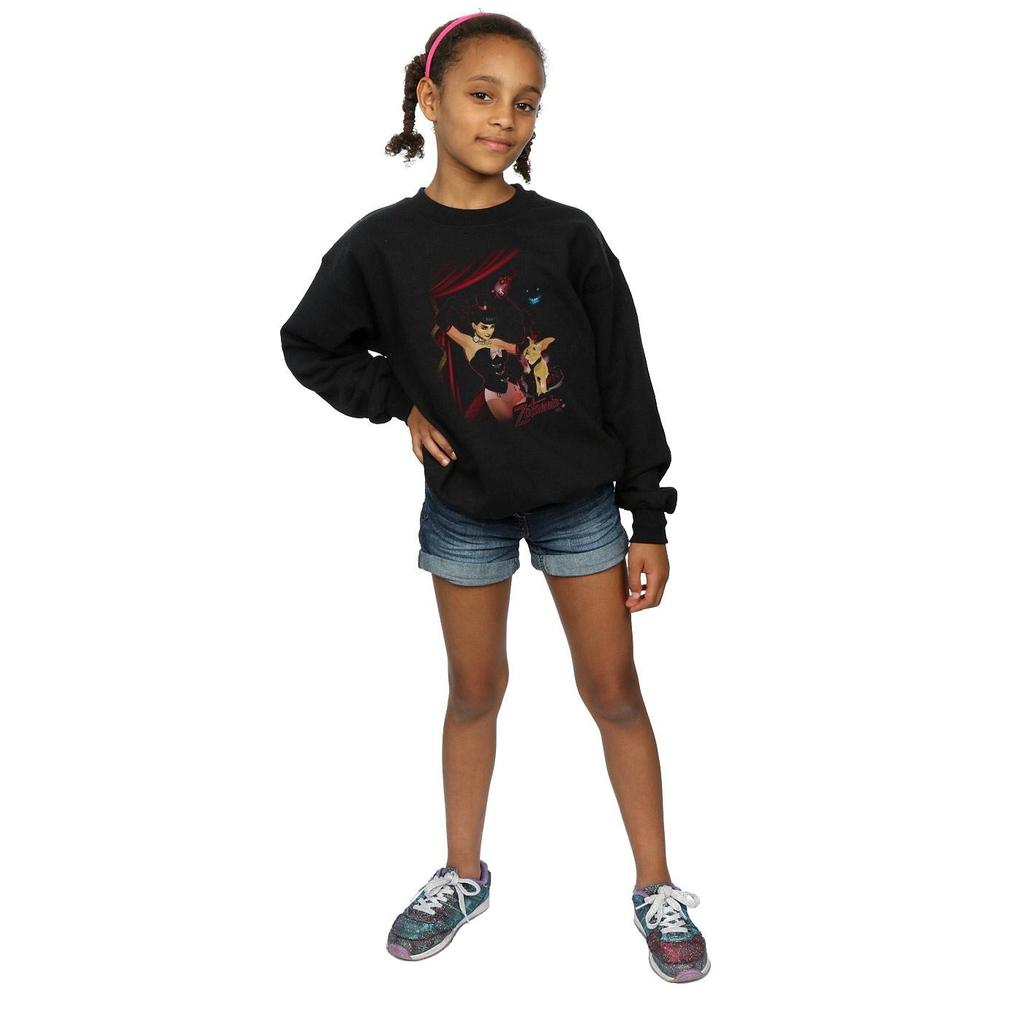 DC Comics Girls Zatanna Bombshell Cover Sweatshirt