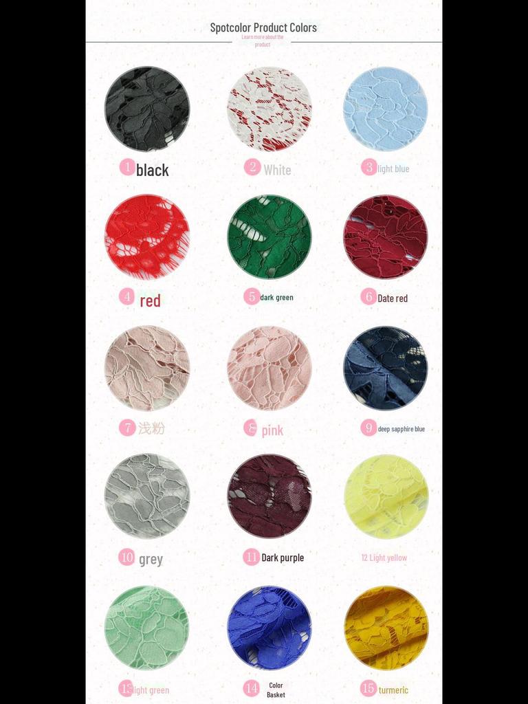 Hollow Tassel Eyelash Lace Fabric for Fashion Dresses