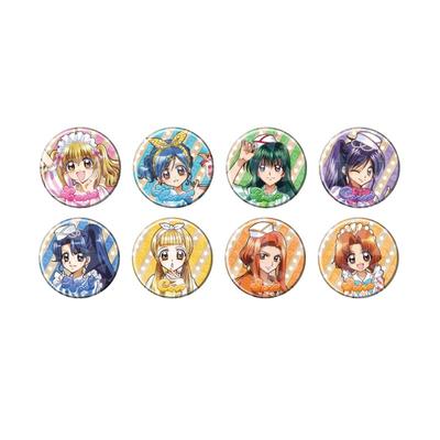 Mermaid Melody Pichi Pichi Pitch 04 Diner-Version. [Original-Illustration] Holografischer Dosen-Button [65mm] Schachtel mit 8