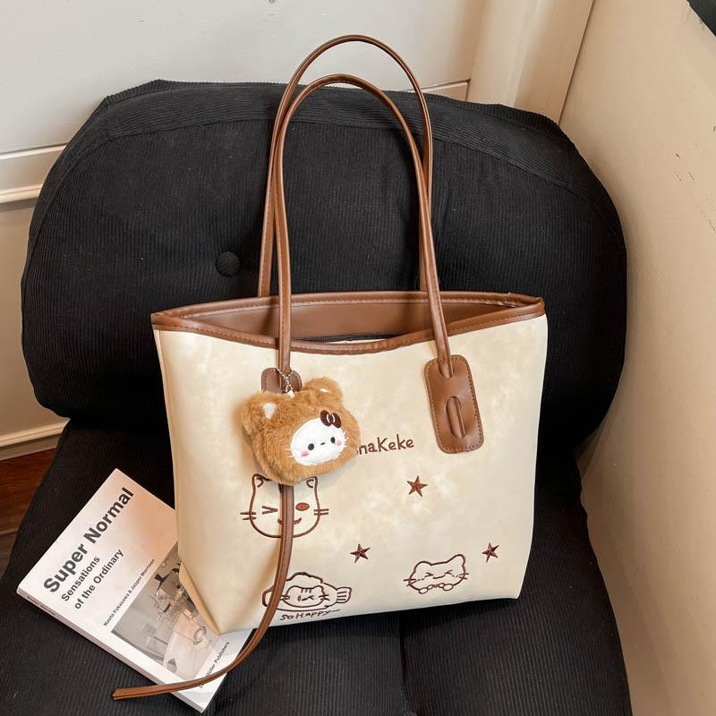 Große Kapazität Herbst und Winter Vielseitige Tasche Damen Neue High-End Lässige Umhängetasche Strukturierte Pendler-Tragetasche