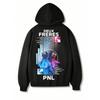 Schwere Baumwolle Rap Mode 2025 Neuer Hoodie Herren Hip Hop Fleece Pullover Sweatshirt Retro Langarm Übergroßer Kapuzenpullover Streetwear