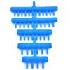10Pcs Plastic Aquarium Air Splitter 4/5/8mm Oxygen Gas Diverter  for Fish Tank Air Pump Oxygenation