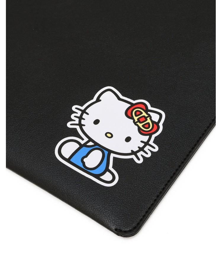 Athe Vanessabruno [Hello Kitty X Athe] Black Hello Kitty 11-Inch Tablet Pouch Aawa6E031Bk