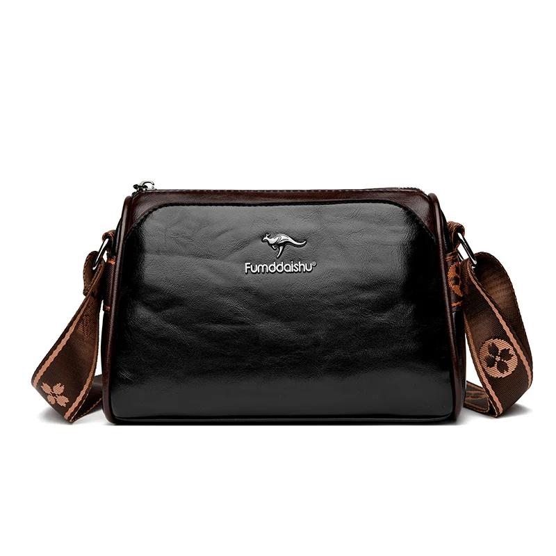 Nuova Borsa a Tracolla di Lusso in Morbida Pelle di Alta Qualità Marca di Designer Borse a Spalla da Donna