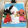 Coperta in Flanella con Stampa di Bing Bunny, Alta qualità, Confortevole per Tutte le Stagioni, Decorazione per la Casa, Calore e Comfort
