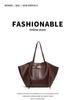 2025 Korean Style Large Capacity Women's Tote Bag - Simple, Fashionable Underarm Design for Cross-border Commuting