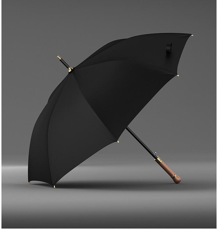 OLYCAT Olika Luxus Langstiel Doppelschirm - Winddicht, Sturmfest, Große Größe mit Kundenspezifischem Logo