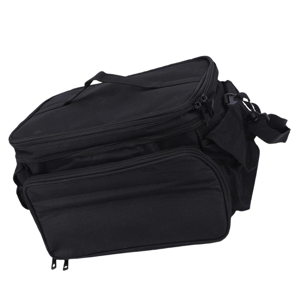 Sewing Supplies Storage Bag 2 Layers Oxford Cloth Sewing Accessories Bag with 2 Detachable Dividers for Scissors Pins Needles