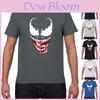Premium Comic Venom Spider-man Men Short Sleeve T-shirt For Casual Cosplay Wear