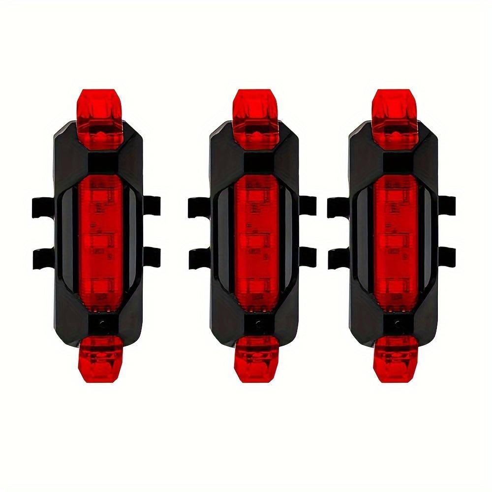 

3PCS Cycling Accessories Bicycle Lamp MTB Bicycle USB Charge Bike Lights Bicycle Lights Taillight Lights Bike Rear Taillight