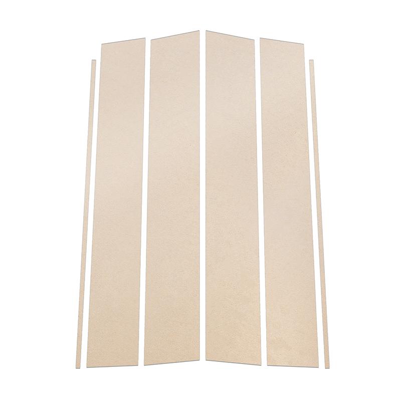 6ks Sloupky do auta pro Honda Odyssey 2005 2006 2007 2008-2010 Lesklé černé Nálepky na lemování oken dveří Dekorativní doplňky