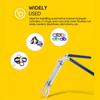 3 Pack Seal Installation Set Nut Wrench Repair Set Hydraulic Seal Installation Tool Gland Wrench for Farm Equipment