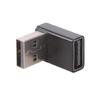 4Pcs 90 Degree USB3.0 Adapter Right Angled USB A Male To Female Converter Extender Connector for PC Laptop Expansion