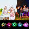 10Pcs LED Flashing Gyro Watch Stress Anxiety Relief Adjustable Kids Adults Cartoon Fidget Spinner Colorful Light-up Bracelet Toy Party Favors