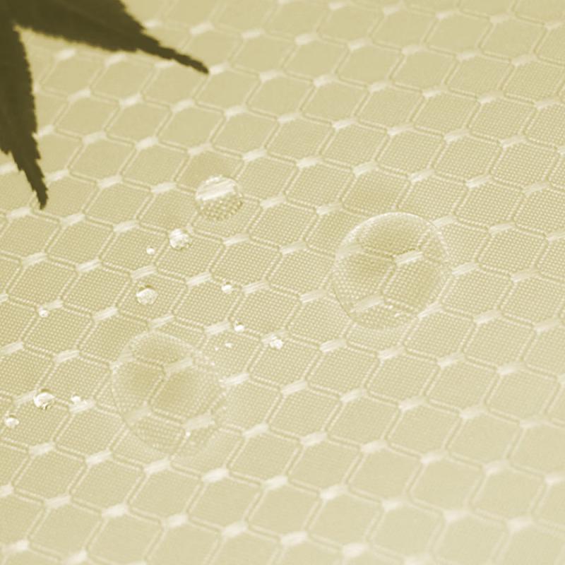 Waffle Weave Waterproof Shower Curtain