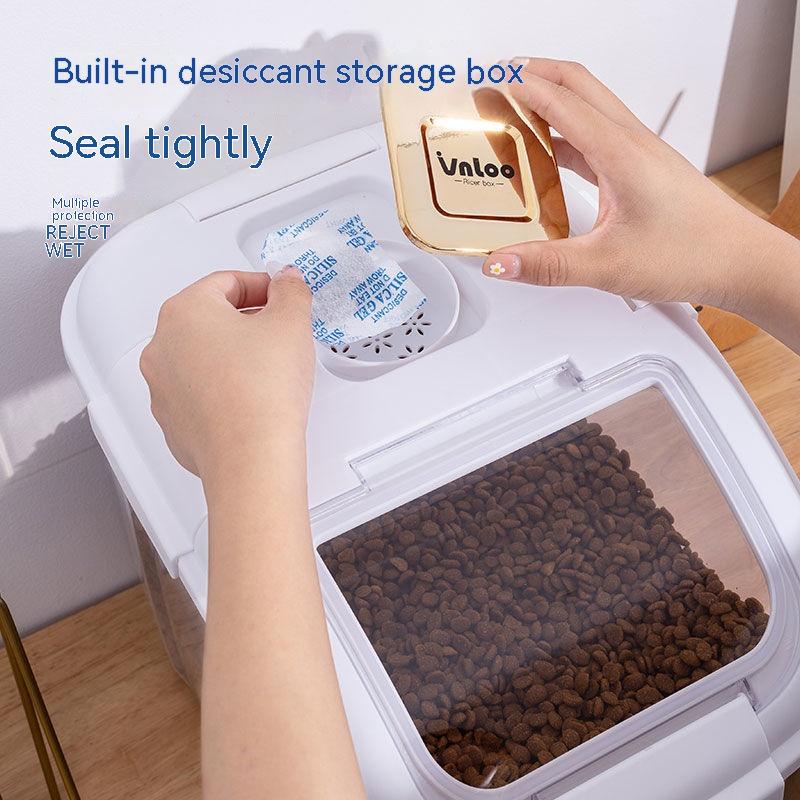 Haustiere mit Katzenfutter-Eimer, Hundefutter, versiegelter Eimer, Snack- Aufbewahrung, Getreideeimer, Hamsterfutter, Aufbewahrungsbox, Behlter,  Glas  zu niedrigen Preisen im Onlineshop Joom kaufen