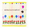 Marushin Hand 34 X 36 Balloon 4335000200 Towel, "The Bears' School," Cm, March, 100% Cotton,
