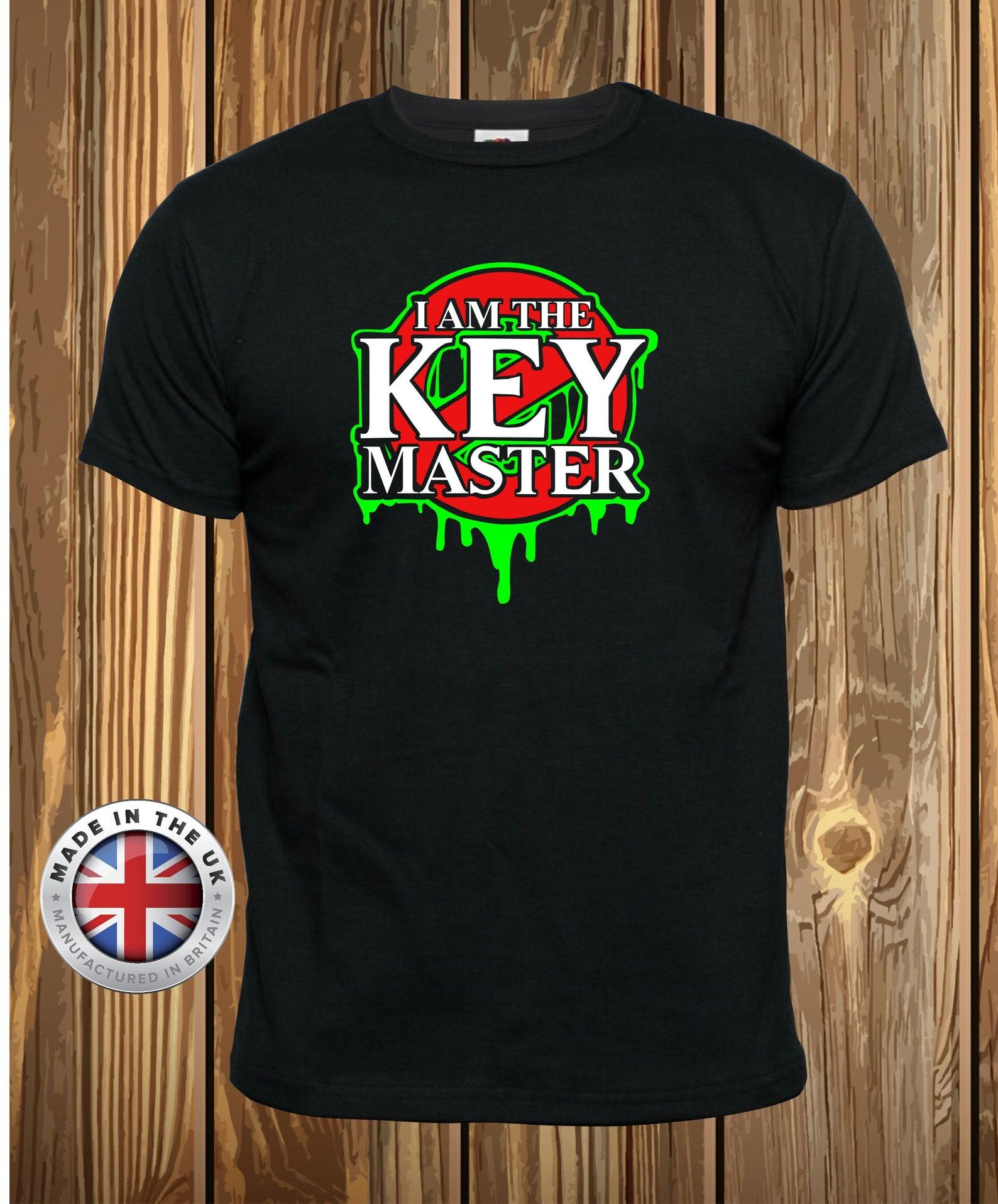 Ghostbusters Key Master T-Shirt: 80s Movie Tee, Unisex & Fitted 2XL