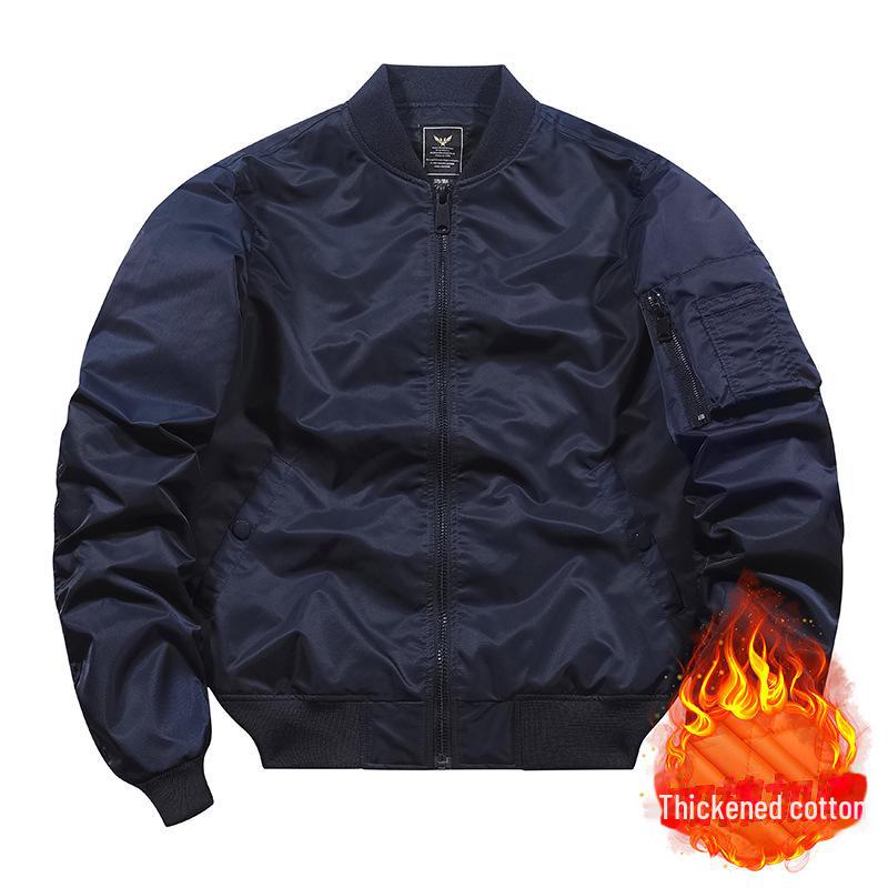 Chaqueta de vuelo MA1 de béisbol para hombre Primavera 2022 con logo estampado