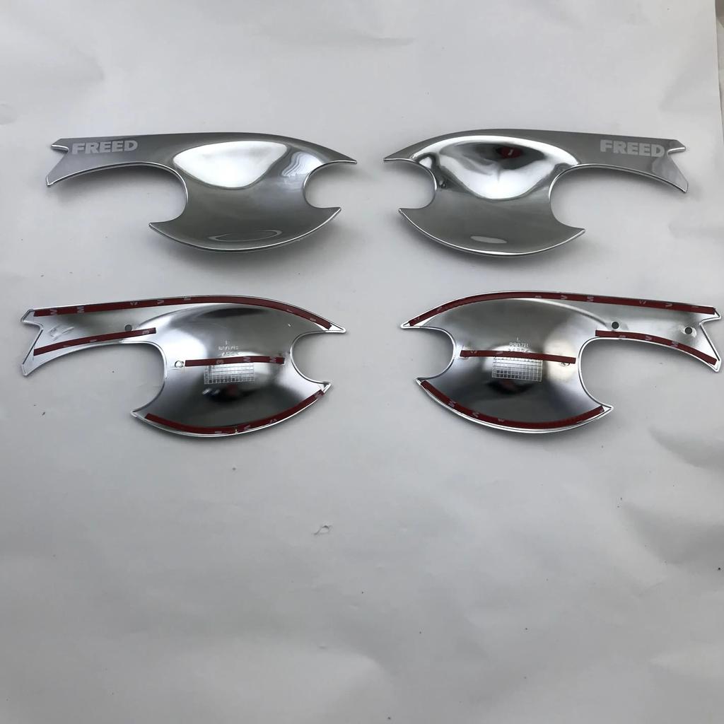 2008-2016 Pro Honda GB3, GB4 Freed Car Kryty klik dveří ABS chrom/karbon Příslušenství Samolepky Styl krytu mísy na auto