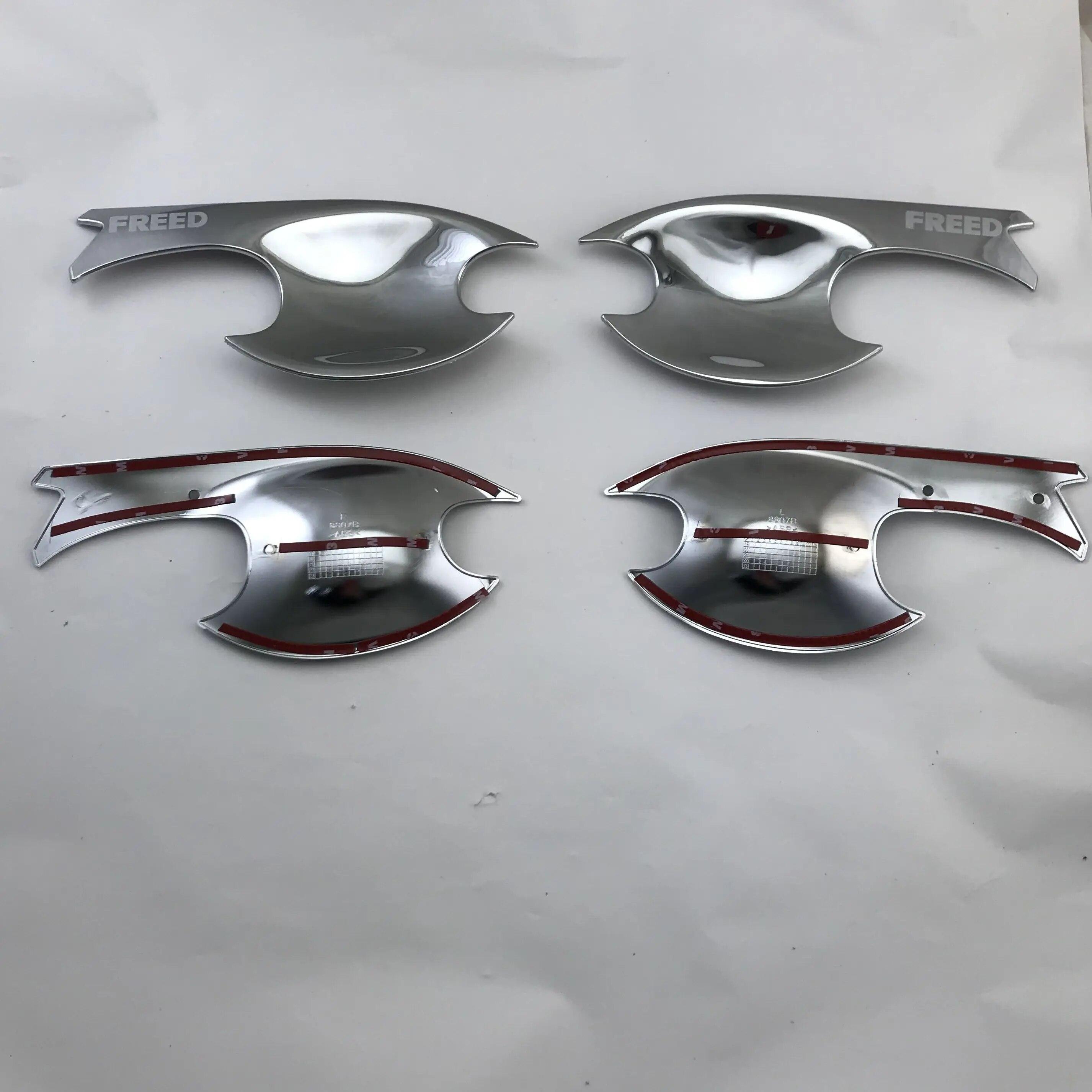 

2008-2016 для Honda GB3, GB4 Freed, автомобильные дверные ручки, чехлы из АБС-пластика, хромированные/карбоновые аксессуары, наклейки, чехол для автомобильной чаши, Стайлинг Chrome