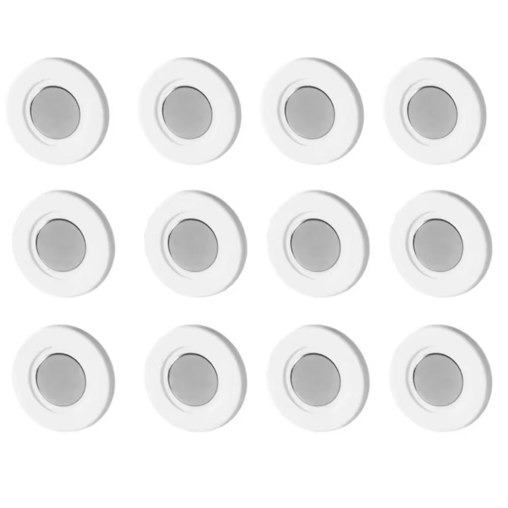 6-18pc Remote Magnetic Wall Holder Magnetic Paster Remote Control Holder No Drilling Storage Magnetic Hook Home Organization