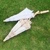 Cotton Embroidery Bridal Umbrella Lace Parasol Umbrella Decorative Umbrella for Wedding Banquet Photography Decoration Props
