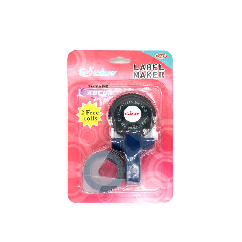 TikTok Xidi C101 Mini Manual Label & Embossing Machine with Decorative Tape and Engraving Capabilities.