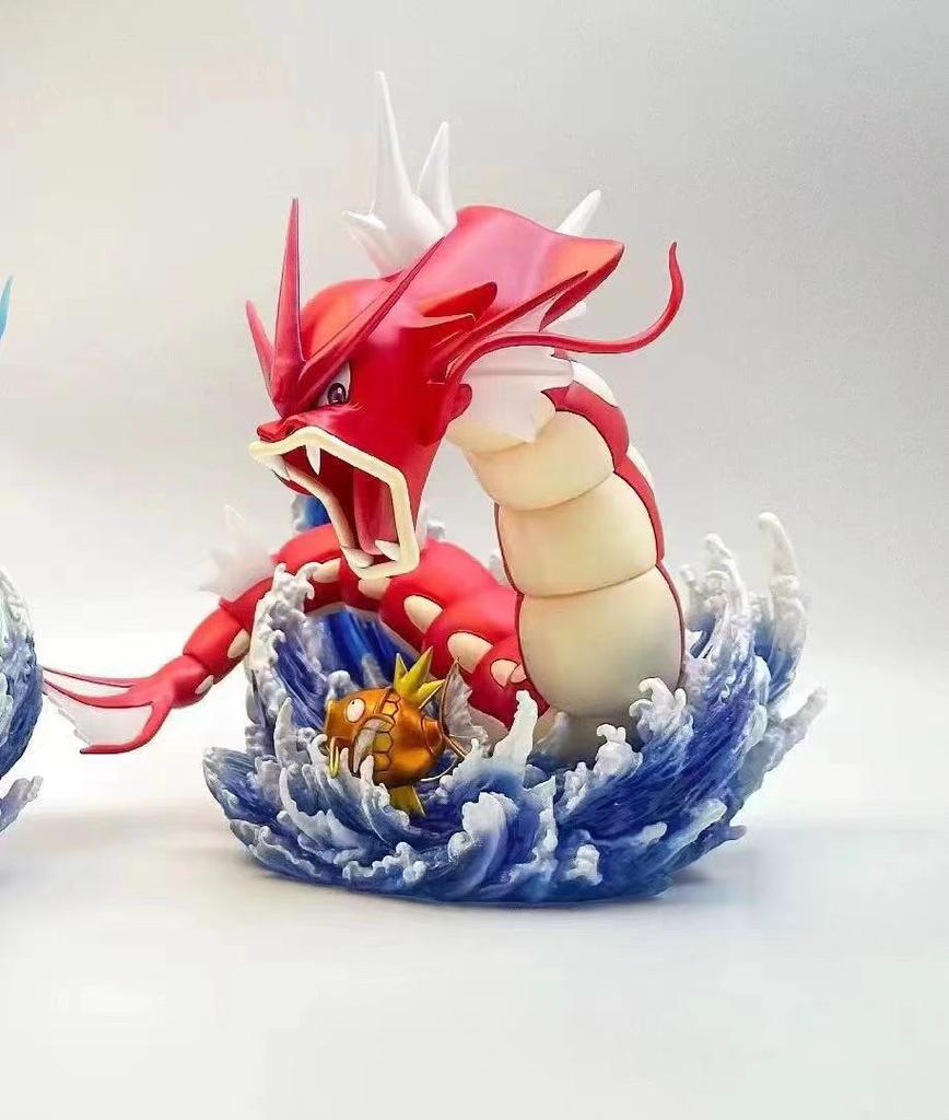 Anime Pokemon Figure Gyarados Action Figures Cute Gyarados Figurine Pvc Statue Model Doll Collection Decora Toys Gifts For Kids